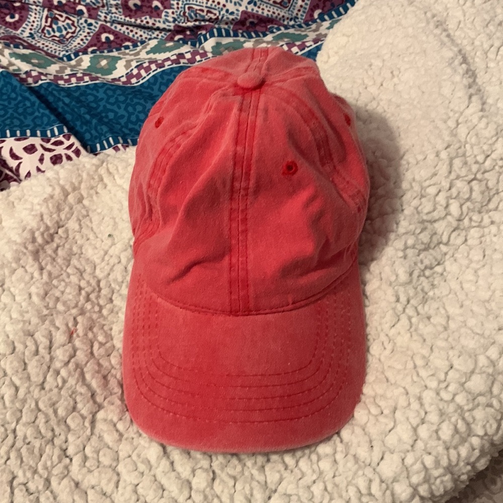 Plain Red Women’s Hat - Picture 2 of 4